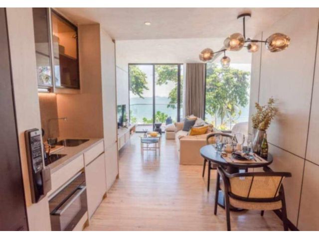 C741 ขาย คอนโด AROM WONGAMAT วิวทะเล 1 ห้องนอน เฟอร์นิเจอร์ เครื่องไฟฟ้า ครบ