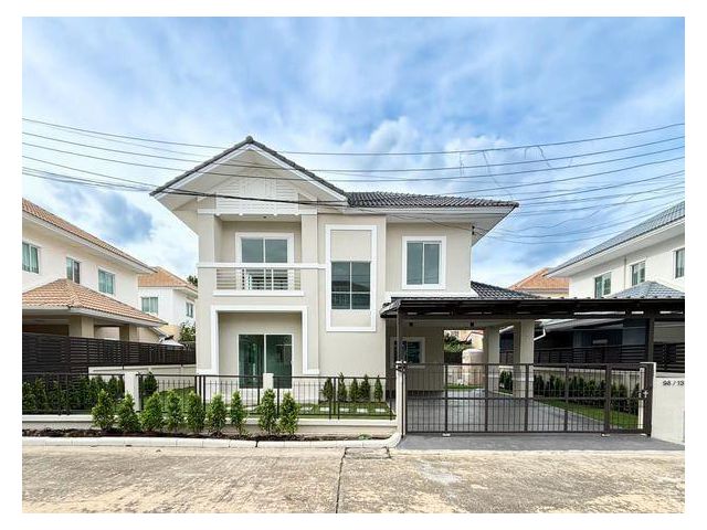 ขายบ้านเดียว ลลิล แลนซีโอ วัชรพล – ทางด่วน  Lanceo Watcharapol สุขาภิบาล 5 ซอย 32 รีโนเวทแล้ว