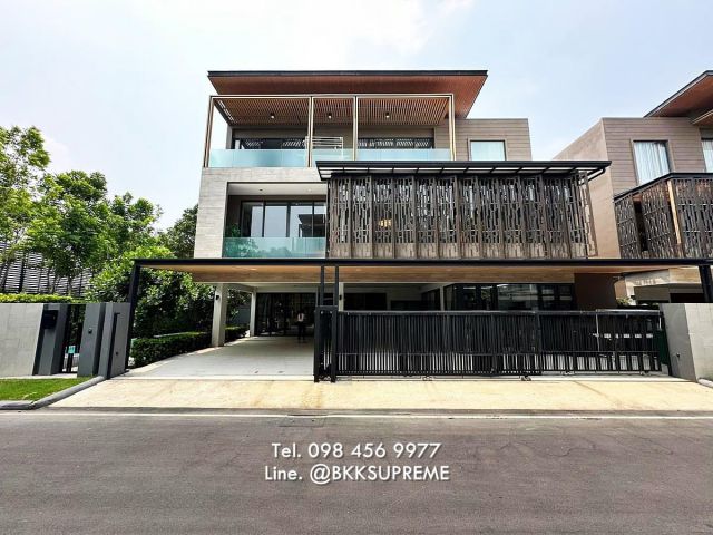 (ให้เช่า) ** บ้านเดี่ยว 3 ชั้น วนา เรสซิเดนซ์ พระราม 9 – ศรีนครินทร์ Vana Residence Rama 9 – Srinakarin เฟอร์นิเจอร์ครบ