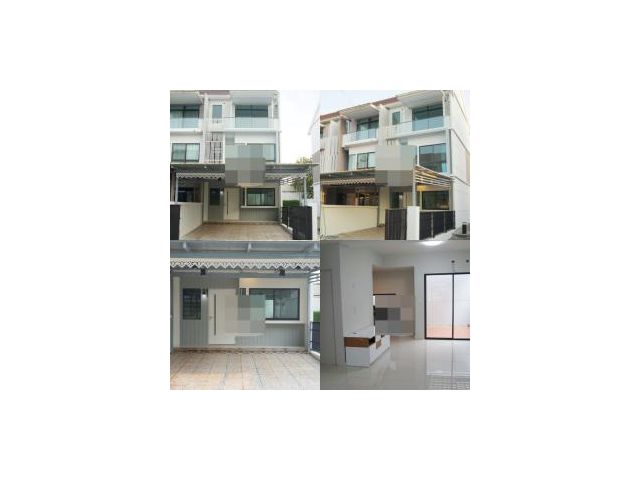 ขาย ทาวน์เฮาส์ 3 ชั้น เดอะเทอเรส รามอินทรา 65 ใกล้ ทางด่วนเอกมัย-รามอินทรา