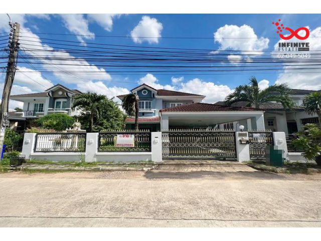 ขายและให้เช่าบ้านเดี่ยว 2 ชั้น 56.7 ตารางวา อารีน่า พาร์ค ชวนชื่น ซิตี้ ถนนคู้บอน ซอยคู้บอน 27 แยก 11