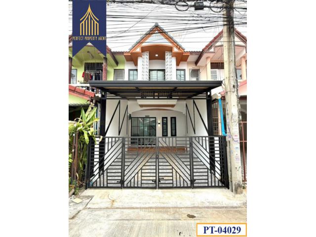 ขาย ทาวน์เฮ้าส์ มนชญา 1 สายไหม รีโนเวทใหม่ 80 ตรม 16 ตรว