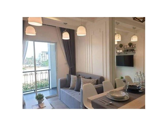 ขายด่วน !!  ถูกสุดในตอนนี้ Chambery condo ศรีราชา ขนาด 27.21 ตรม. ใกล้ ม.เกษตรศาสตร์   แต่งครบ พร้อมเข้าอยู่