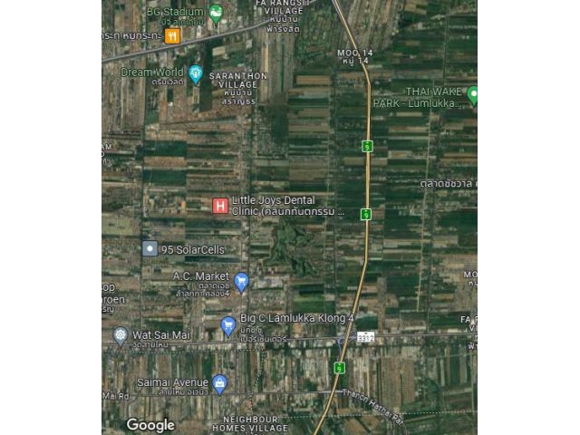 ขายที่ดิน รังสิต คลอง 4