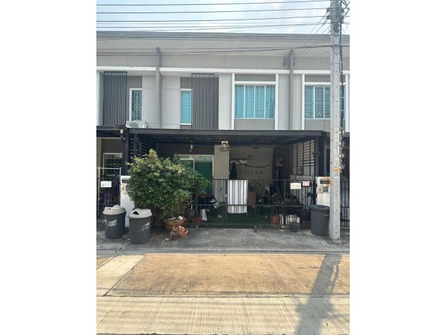 ขายพร้อมผู้เช่าทาวน์เฮ้าส์ 2 ชั้น 18.7 ตร.ว. หมู่บ้านพฤกษาวิลล์96 พหลโยธิน-เพิ่มสิน เขตสายไหม กรุงเทพมหานคร