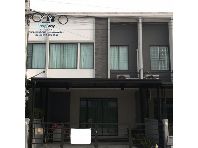 ทาวน์โฮม Pleno พหลโยธิน-รังสิต ให้เช่า พร้อมเฟอร์นิเจอร์ครบ!
