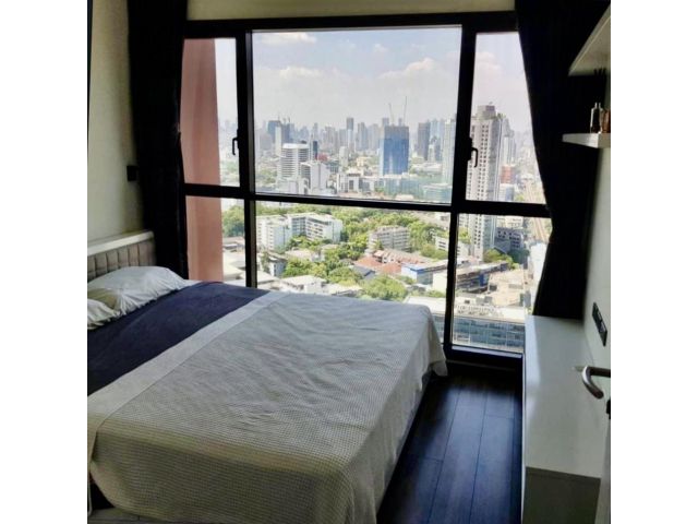 คอนโดให้เช่า: Wyne by Sansiri, BTS พระโขนง, 50 ตร.ม., ชั้น 21 Triangle Roomตกแต่งครบพร้อมอยู่