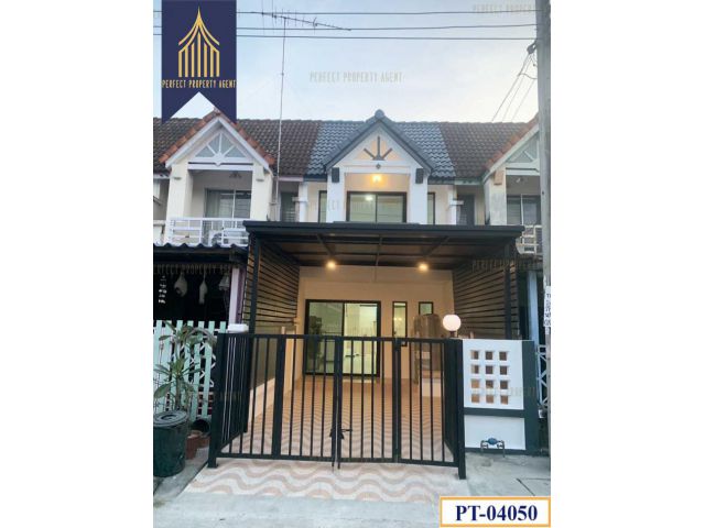 ขายทาวน์เฮ้าส์ พูนสินธานี 3 เคหะร่มเกล้า 64 ลาดกระบัง สวยพร้อมอยู่ ฟรีโอน