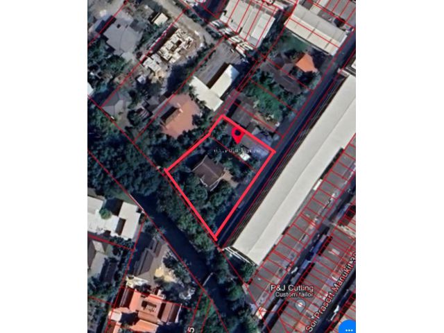 ขายที่ดิน 1-0-32 ไร่ (432 ตร.ว.) ซอยประเสริฐมณูกิจ 28