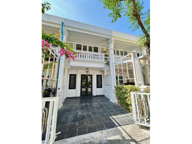 H505 ขายทาวน์โฮม หมู่บ้านธาดาราวดี  2 ห้องนอน ใกล้โรงเรียนอักษรพัทยา