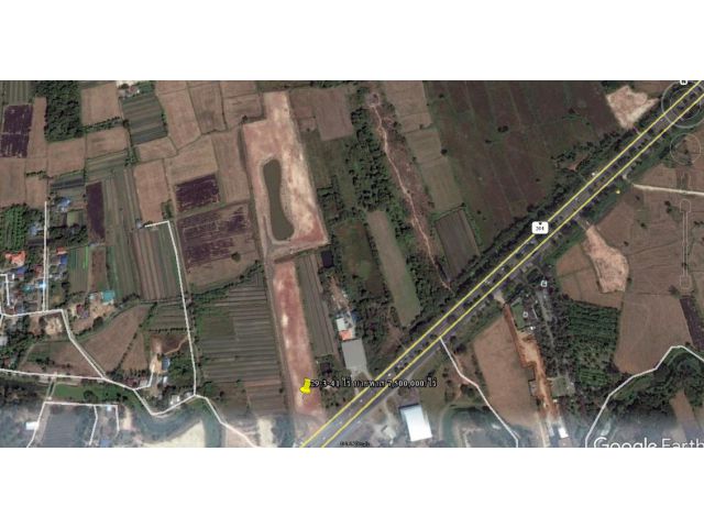 ขายที่ดินติดถนนบายพาส( 204 ) ตำบลหนองกระทุ่ม อำเภอเมือง 29 ไร่