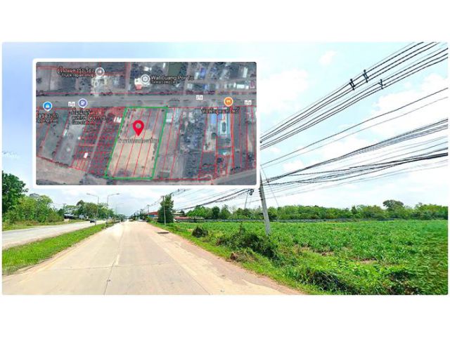 ขายที่ดิน ผังสีม่วง ติดถนนสาย210 อุดรธานี-วังสะพุง อ.นากลาง หนองบัวลำภู