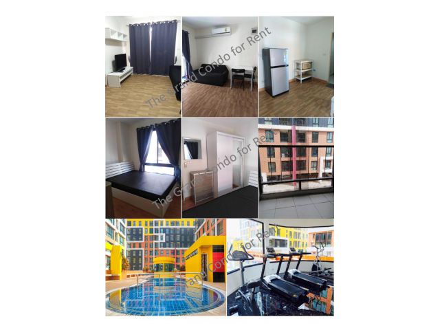 ให้เช่าคอนโดเดอะแกรนด์ (The Grand Condo) ใกล้นิคมอุตสาหกรรม 304 นิคมโรจนะ และนิคมไฮเทค กบินทร์บุรี ปราจีนบุรี