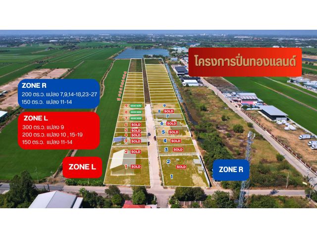 ที่ดิน+โกดัง เริ่มต้น 3.1 ลบ.