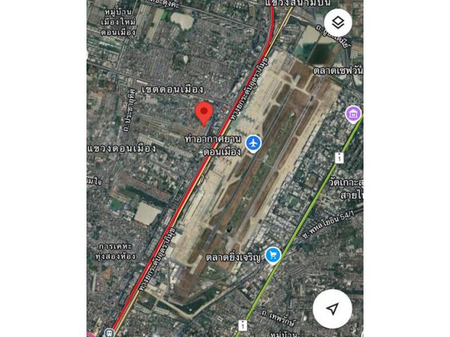 ขายที่ดิน ใกล้สนามบิน ดอนเมือง 55 ตร.ว.