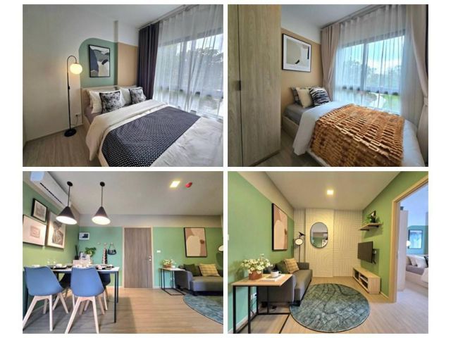 For Sale Hot เวย์ โพธิสาร 2 (พัทยา) ห้อง 38.25 ตร.ม. 1 ห้องนอน 1ห้องอเนกประสงค์ (ปรับเป็น 2 ห้องนอนได้ ) โทร 081-1301456