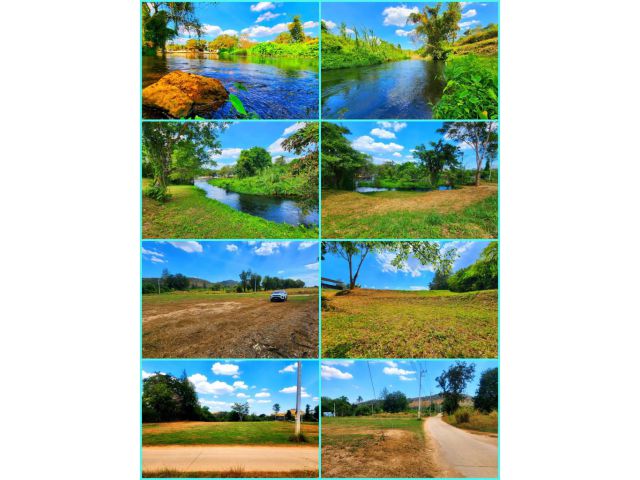 ขายที่ดินโฉนด ติดแม่น้ำเพชรบุรี อ.แก่งกระจาน จ.เพชรบุรี