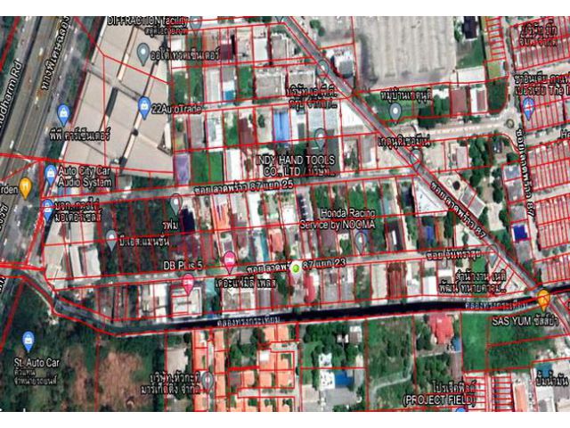 ขายที่ดิน ซอยลาดพร้าว 87 ถนนประดิษฐ์มนูธรรม แขวงวังทองหลาง เขตวังทองหลาง กรุงเทพมหานคร