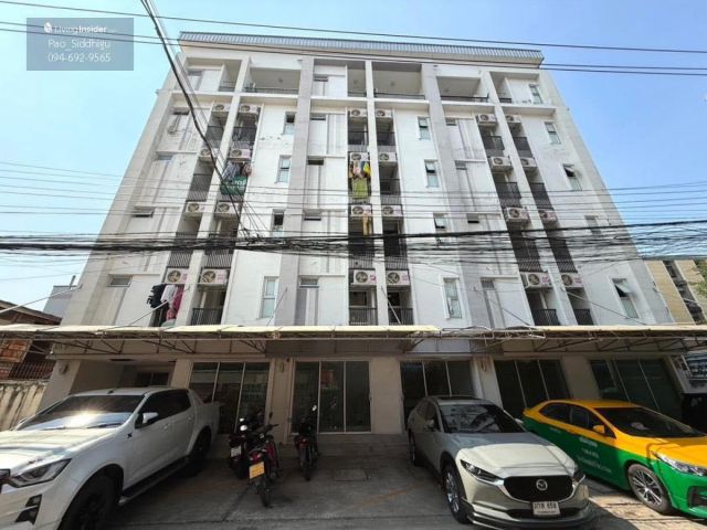 ขายอพาร์ตเมนต์ 6 ชั้น ใจกลางปรีดีพนมยงค์ สุขุมวิท 71 มีลิฟต์ คีย์การ์ด CCTV ทำเลทอง ใกล้ เอกมัย และ Airport Link รามคำแ