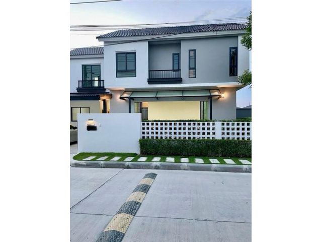 P393 ให้เช่า บ้านเดี่ยว โครงการ พิมนารา ศรีนครินทร์-บางนา Pimnara Srinakarin-Bangna ถนนหนามแดง บ้านเดี่ยวสไตล์ญี่ปุ่น