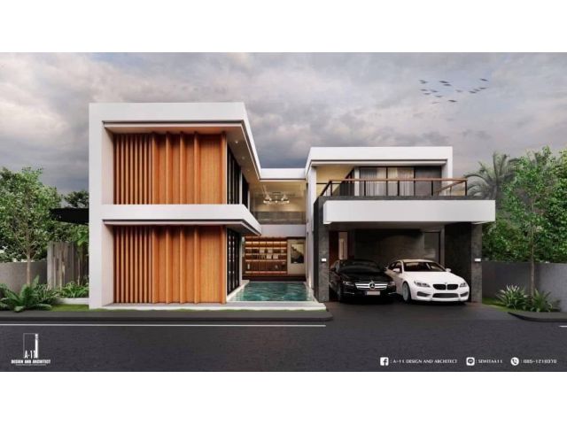 ขายพูลวิลล่า ใกล้หาดจอมเทียน   Luxury Pool Villa   - 5 Bedrooms | 7 Bathrooms  - Land 70 sq.w