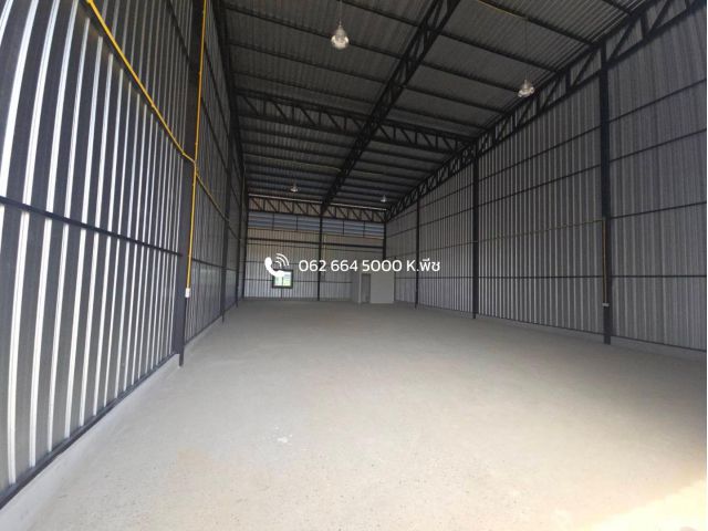 โกดังสร้างใหม่ ติดถนนใหญ่ 200 ตร.ม.ศรีนครินทร์ บางนา วัดหนามแดง