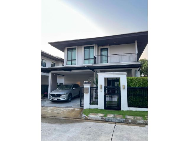 ขาย บ้าน เศรษฐสิริ พัฒนาการ บ้านเดี่ยว แบบ 3 ห้องนอน 63 ตรว 181 ตรม หลังมุม มีห้องแม่บ้าน ใกล้ สุวรรณภูมิ อ่อนนุช ประเวศ