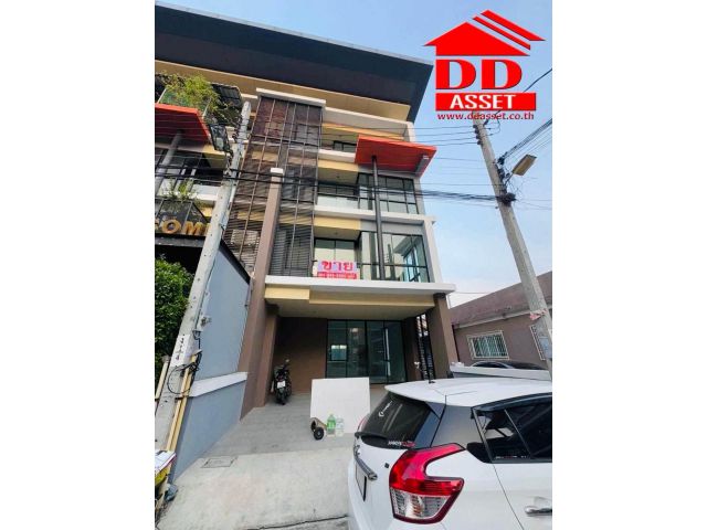 ขายทาวน์โฮม 4ชั้น โครงการ แพลตตินั่ม เพลส รามคำแหง 178( Platinum Place Ramkhamhaeng 178) ใกล้รถไฟฟ้าสายสีส้ม