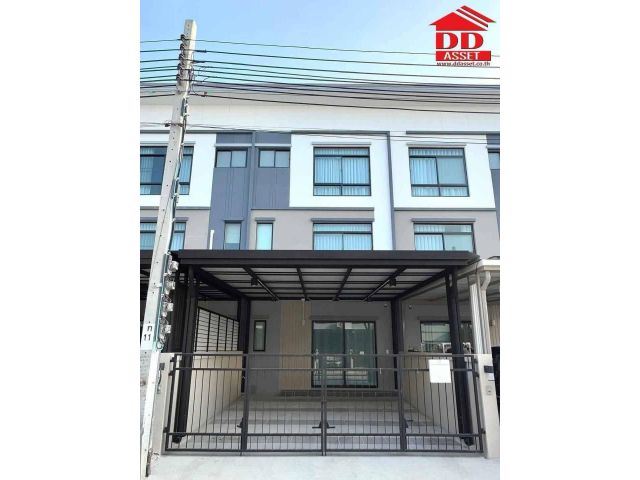 For Rent Q prime Sikhumvit77 (คิวไพร์ม สุขุมวิท 77) ทาวน์โฮม 3 ชั้น ใกล้ BTS อ่อนนุช