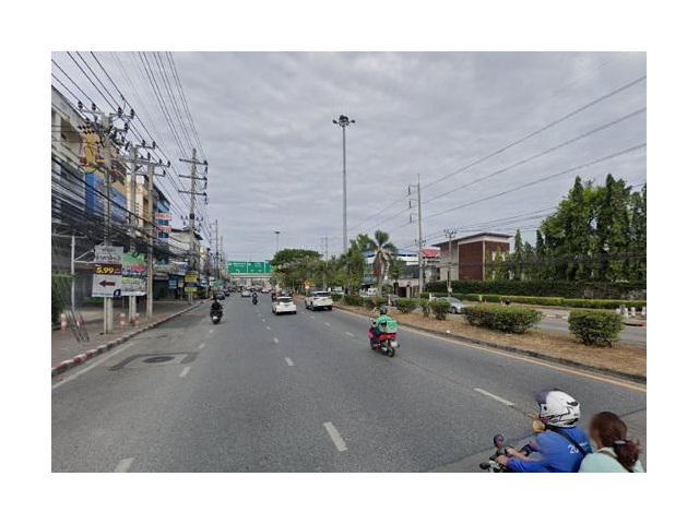 ขายที่ดินเปล่าติดถนนเทพารักษ์ ใกล้ MRT สถานีศรีเทพา เพียง 350 เมตร