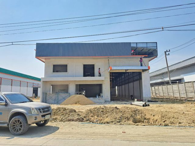 Presaleเปิดขายโรงงานก่อนสร้างเสร็จ 1 ไร่ครึ่ง 19.5 ล้าน ถนนกว้าง รถตู้คอนเทนเนอร์เข้าออกสะดวก กระทุ่มแบน สมุทรสาคร