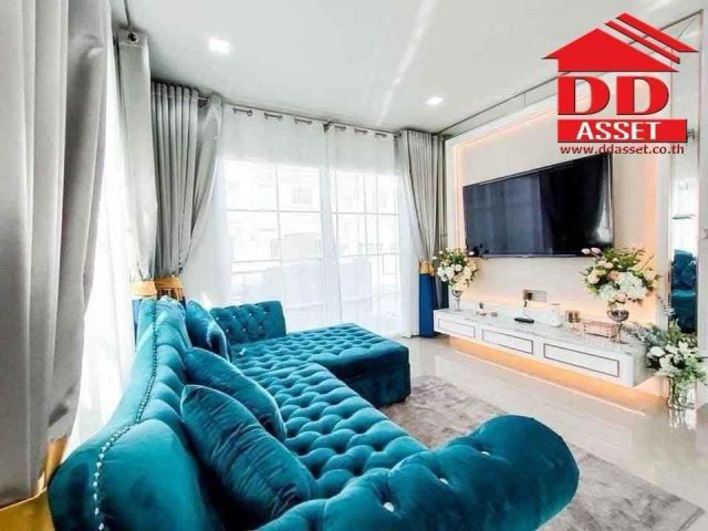 For Rent Golden Neo Bangna-Suanluang บางนา (โกลเด้น นีโอ บางนา - สวนหลวง) บ้านหรู 2 ชั้นสไตล์อังกฤษ