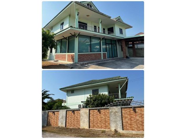 บ้านเดี่ยว 2ชั้น หลังใหญ่ ซอยจีน ไร่กล้วย ศรีราชา ชลบุรี