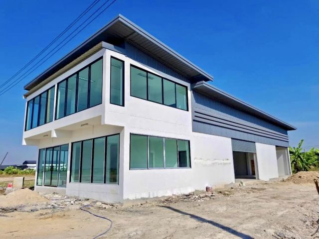 ขายที่ดินติดถนนใหญ่ พร้อมโรงงานใหม่ตามแบบที่ลูกค้าเลือกสร้าง