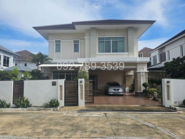 ขายบ้านเดี่ยว หมู่บ้านรัตนาวดี รีเจ้นท์ RattanawadeeRegent พุทธมณฑลสาย3 บางแค หลังใหญ่ สวนรอบบ้าน