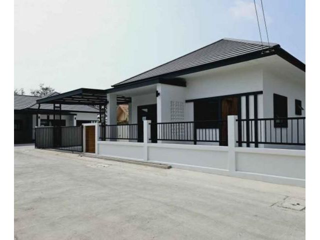 บ้านใหม่บ้านเดี่ยวชั้นเดียว โครงการใหม่ขวัญนภากรีนวิลล์