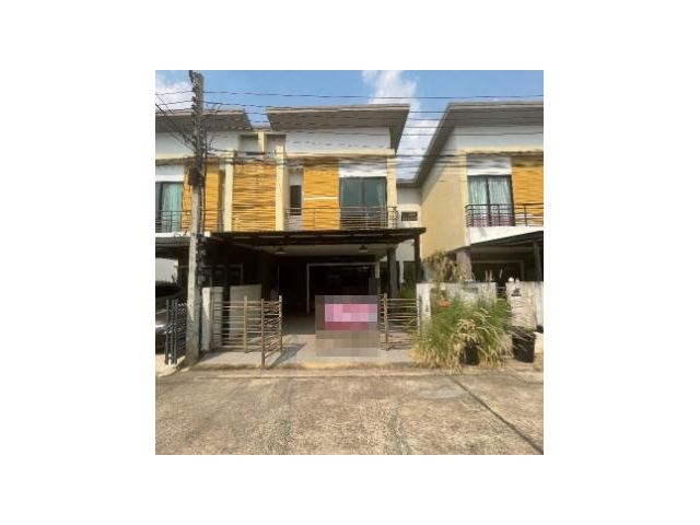 ขายบ้านทาวน์โฮม 2 ชั้น เวอรีเดียน ถนนราชพฤกษ์ ซอยบางรักน้อย