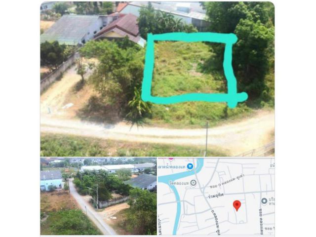 #A0217	ที่ดินว่าง	ต.คลองแห	อ.หาดใหญ่	ติดถนน	ซอย	หน้ากว้าง	5 เมตร	พื้นที่	33 ตรว.