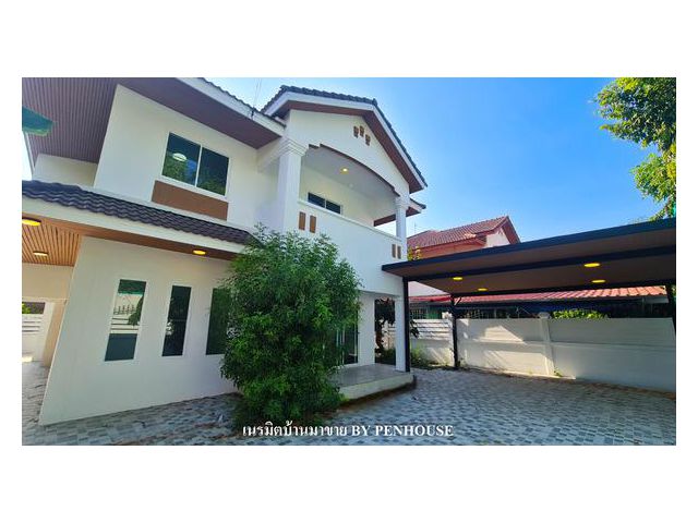 ขาย บ้านเดี่ยวไซส์ใหญ่ย่านสุวินทวงศ์ หลังมุม 4ห้องนอน  มบ.ปรีชา ถ.สุวินทวงศ์34 มีนบุรี พื้นที่จัดเต็ม73ตร.ว.