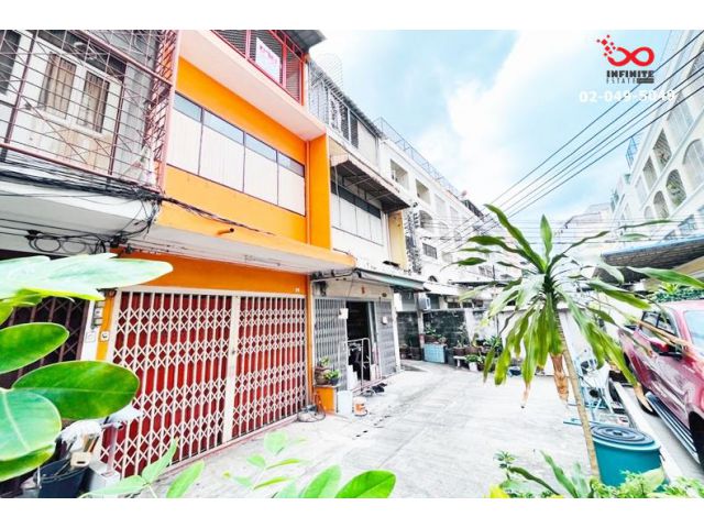 ขายอาคารพาณิชย์ 3 ชั้น 13 ตารางวา ซอยสหมิตร ใกล้ MRT หัวลำโพง