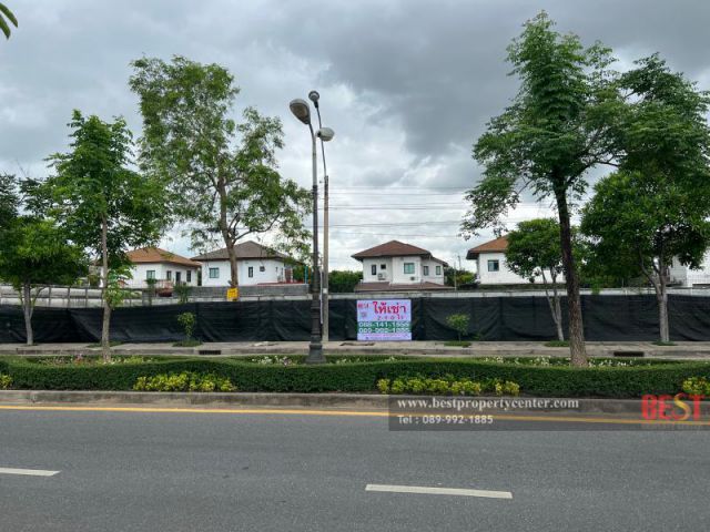 ให้เช่า ที่ดินเปล่า ติดถนน ซอย สายไหม 43 สวย เหมาะสำหรับทำ Show Room ร้านอาหาร สำนักงาน หรือ อื่นๆ