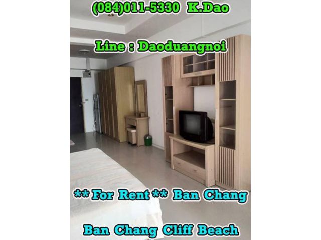 #Ban Chang Cliff Beach *** Condo for Rent *** Ban Chang +++ Sea View +++