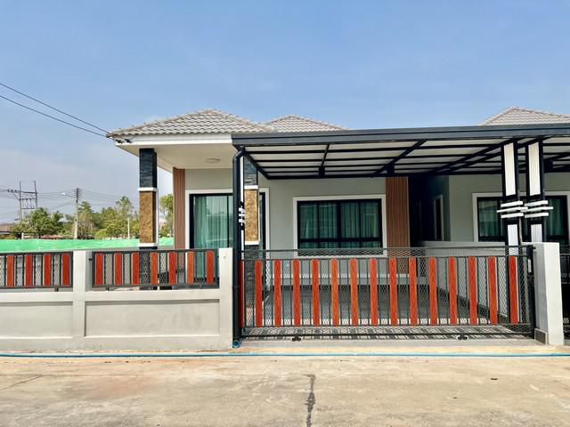 บ้านแฝดชั้นเดียว บ้านใหม่ใกล้อมตะนครชลบุรี ตกแต่งพร้อมเฟอร์ไปเลยจ