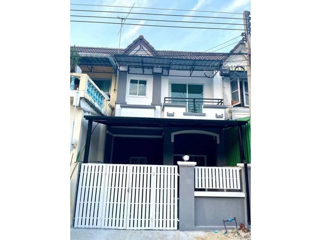ให้เช่า ทาวน์เฮ้าส์ รีโนเวทใหม่ 2 ชั้น ม. เบญจพฤกษ์คลองหลวง คลอง