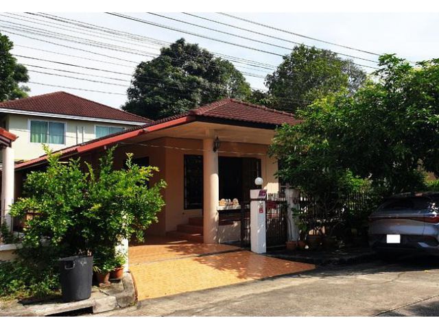 ขายบ้านเดี่ยว หมู่บ้านปัญญาเลคโฮม นิมิตใหม่ 28 เนื้อที่ 76.7 ตร.ว. บ้านสวย พร้อมอยู่