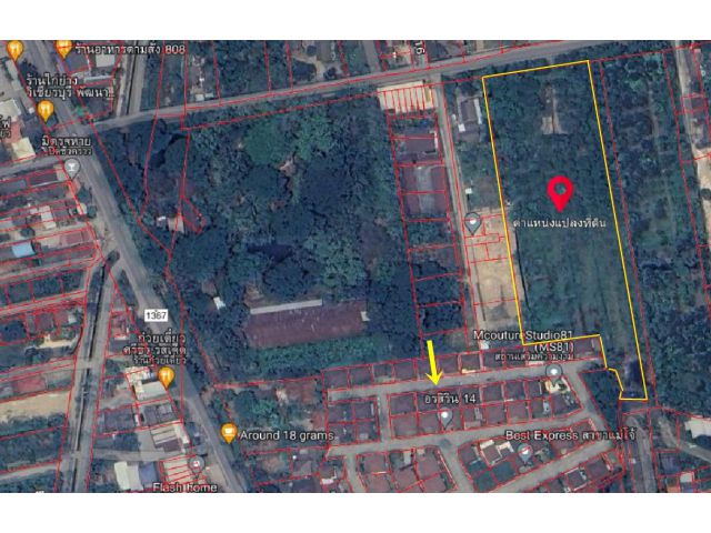 ที่ดินผังสีเหลือง 9 ไร่ ตำบลป่าไผ่ อำเภอสันทราย เชียงใหม่ เหมาะสำหรับลงทุน