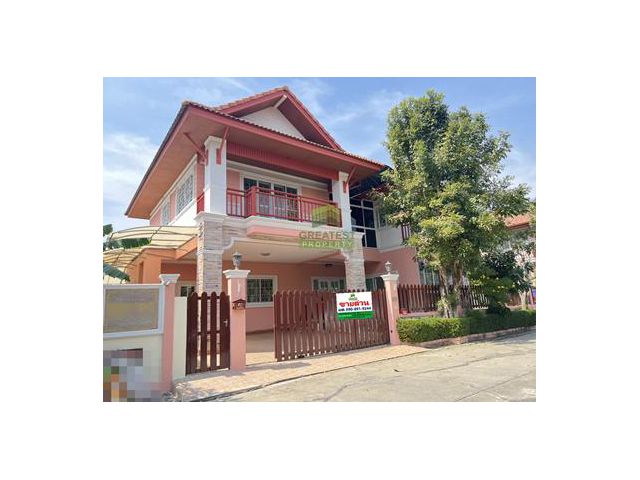 ขายบ้านเดี่ยว สไตล์รีสอร์ท หมู่บ้านจิตรธารา พุทธมณฑลสาย3 เนื้อที่ 73.20 ตร.ว แต่งครบ ทำเลดี ใกล้เซ็นทรัลศาลายา