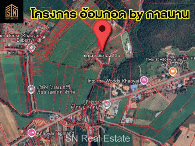 ขายที่ดินจัดสรรเขาใหญ่โครงการอ้อมกอด By กาลนาน บรรยากาศดี วิวเขาสวย