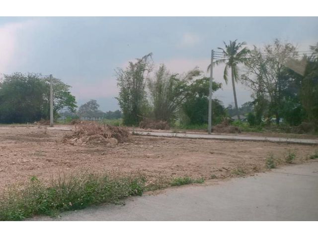 ขายที่ดินตำบลหนองจ๊อมสันทรายถนนน้ำไฟพร้อมโอน