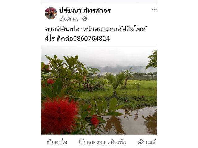 ขายที่ดินวิวเขาใหญ่